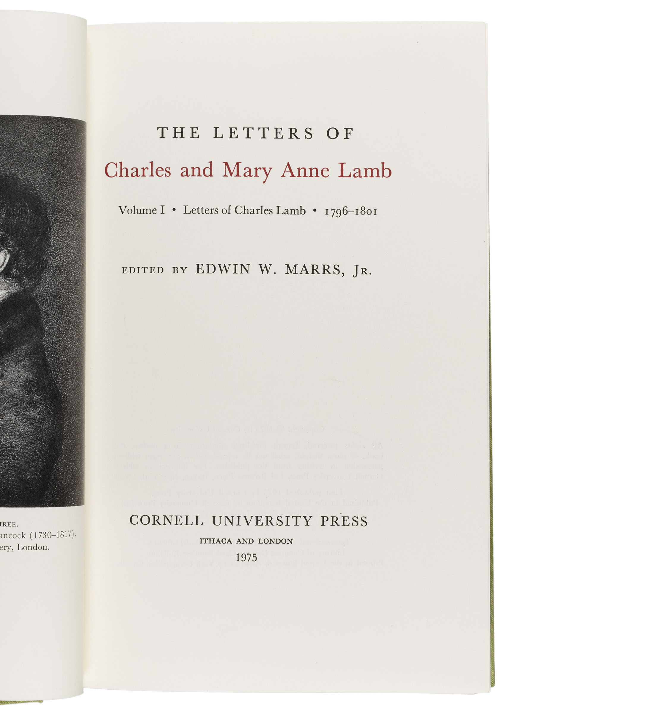 Charles Lamb Mary Ann Lamb