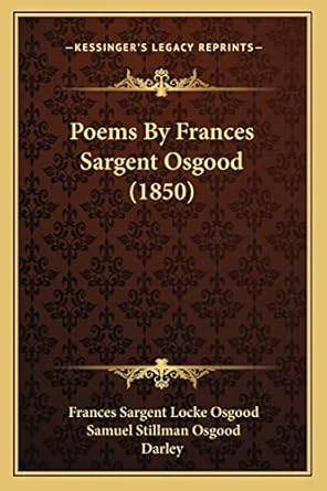Frances Sargent Locke Osgood