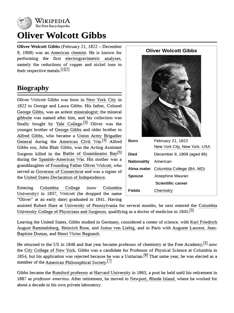 Wolcott Gibbs