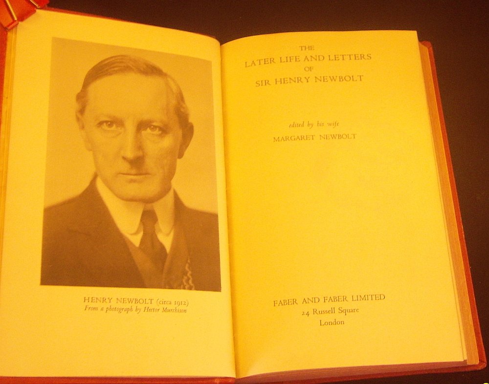 Sir Henry John Newbolt