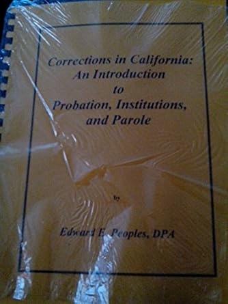 Parole and Correctional Association California Probation