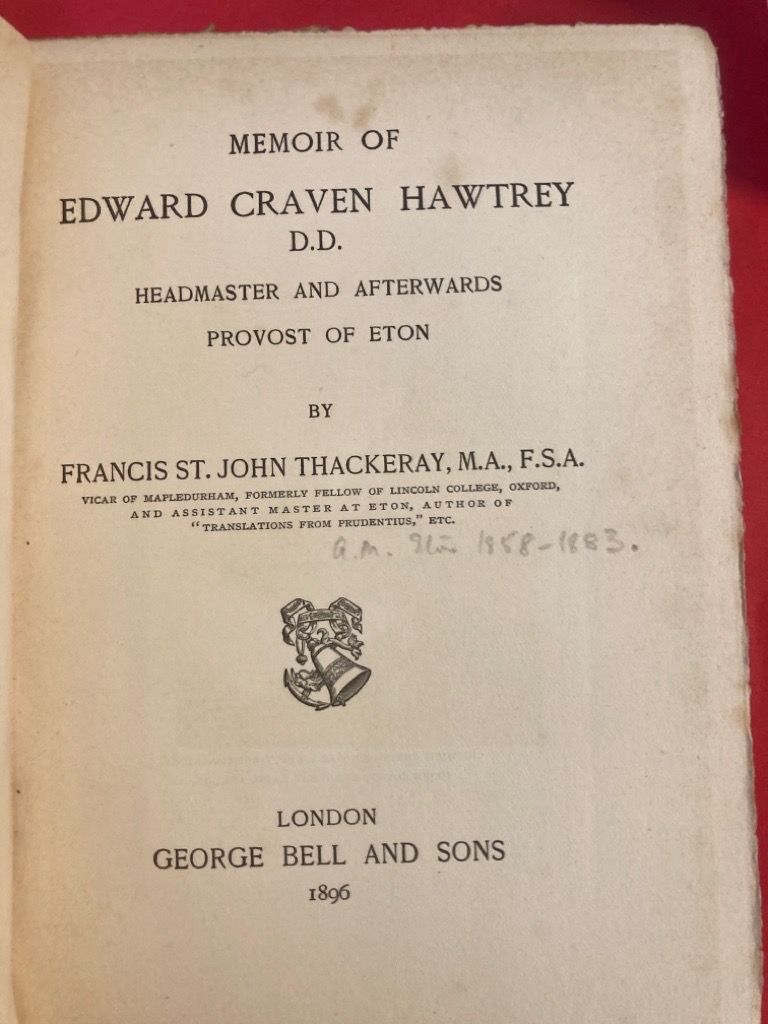 Edward Craven Hawtrey