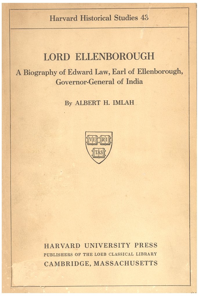 Edward Law Ellenborough