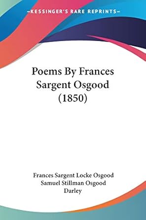 Frances Sargent Locke Osgood