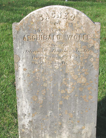 Archibald J.B. 1878 Wolfe