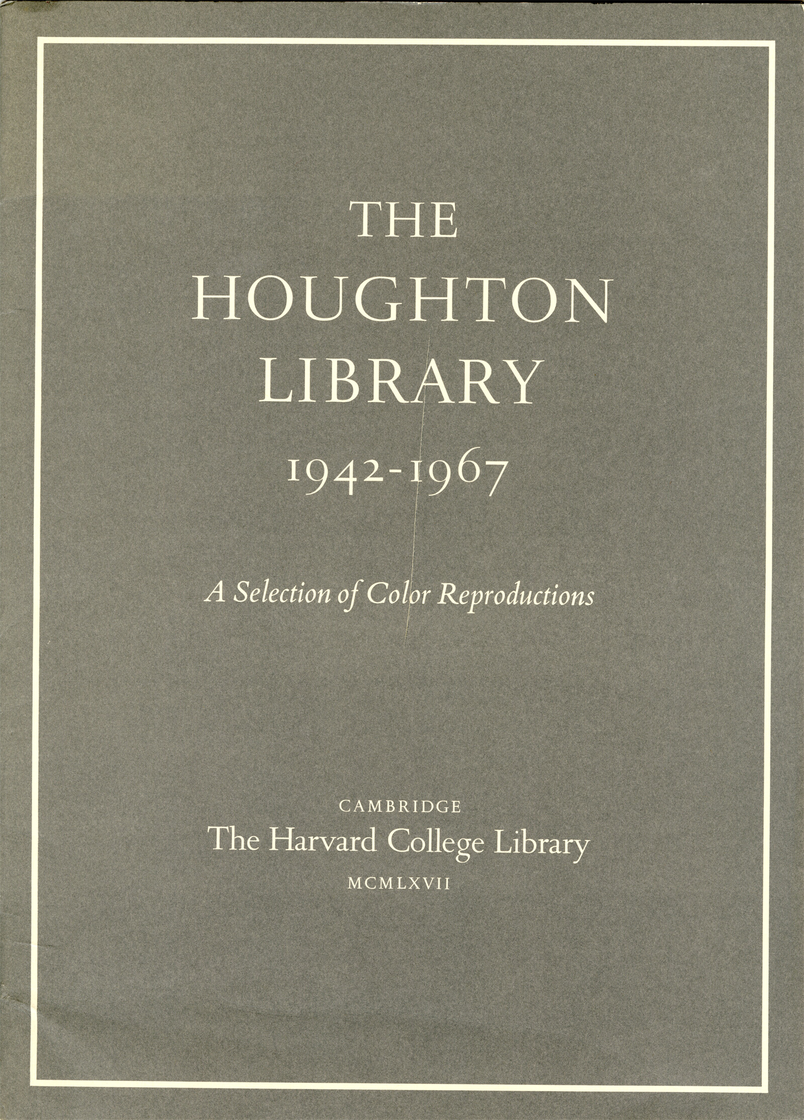 Harvard University Houghton Library