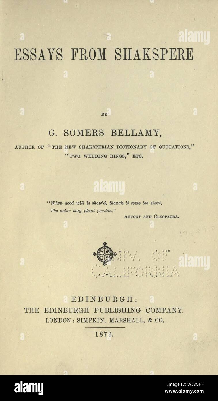 G. Somers Bellamy