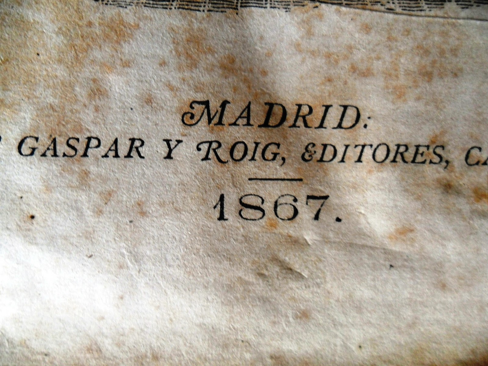 D.V.G. Imprenta Y Libreria de Gaspar